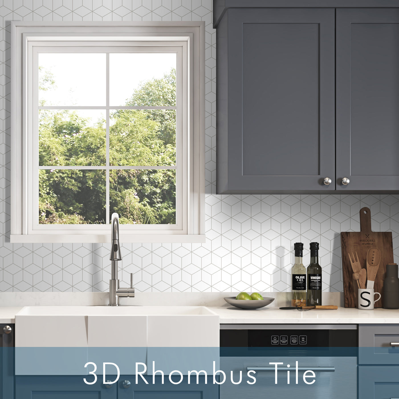 3D Rhombus Tile