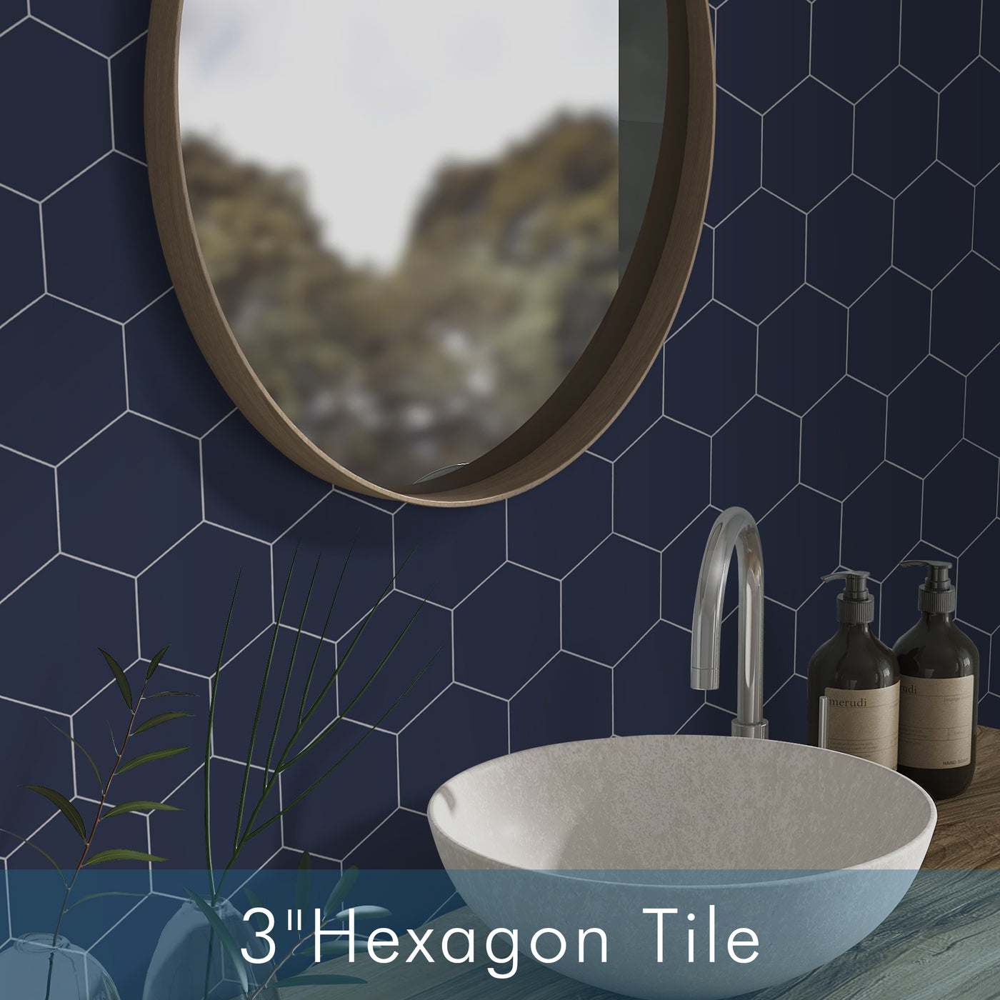 3'' Hex Tile
