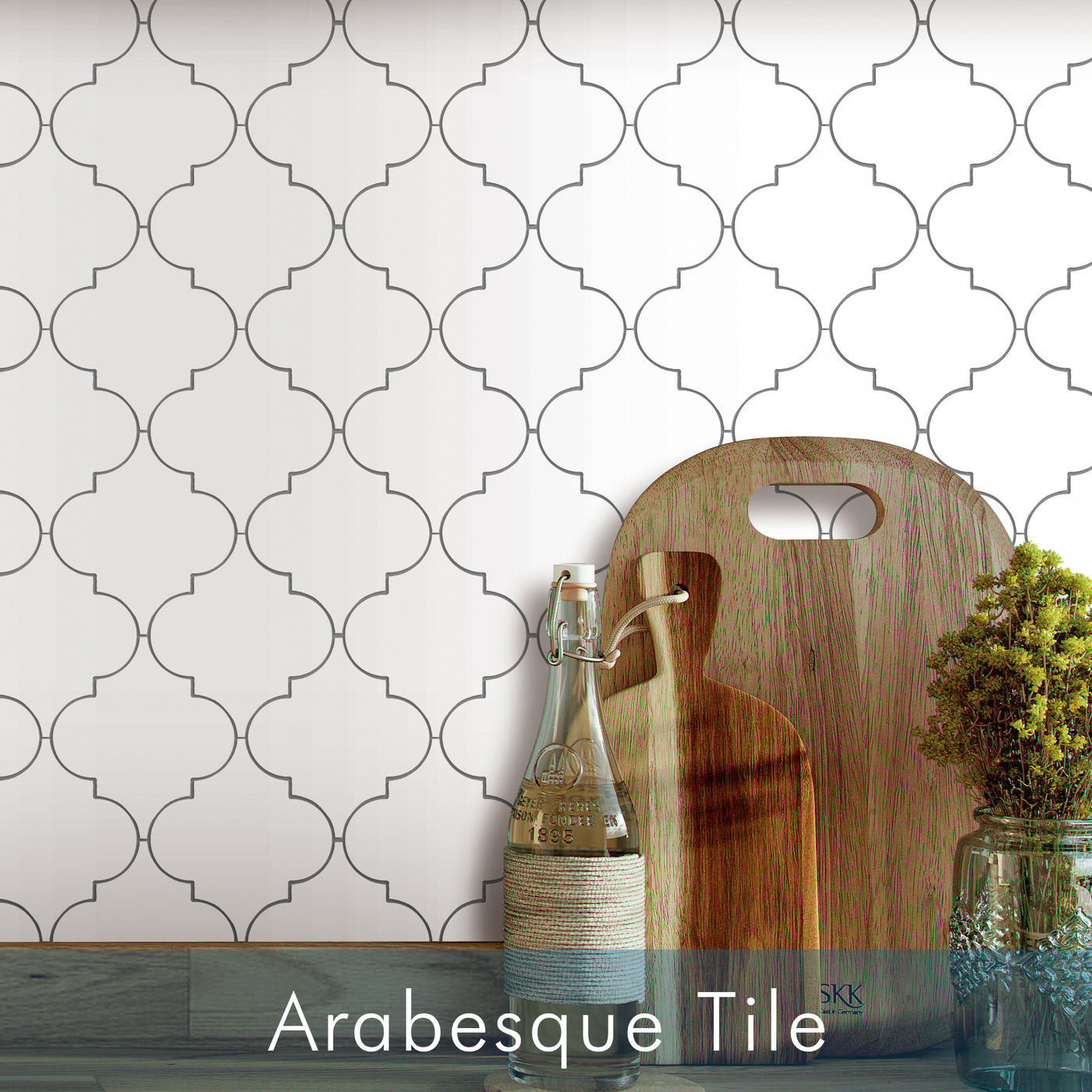 Arabesque Peel and Stick Tile