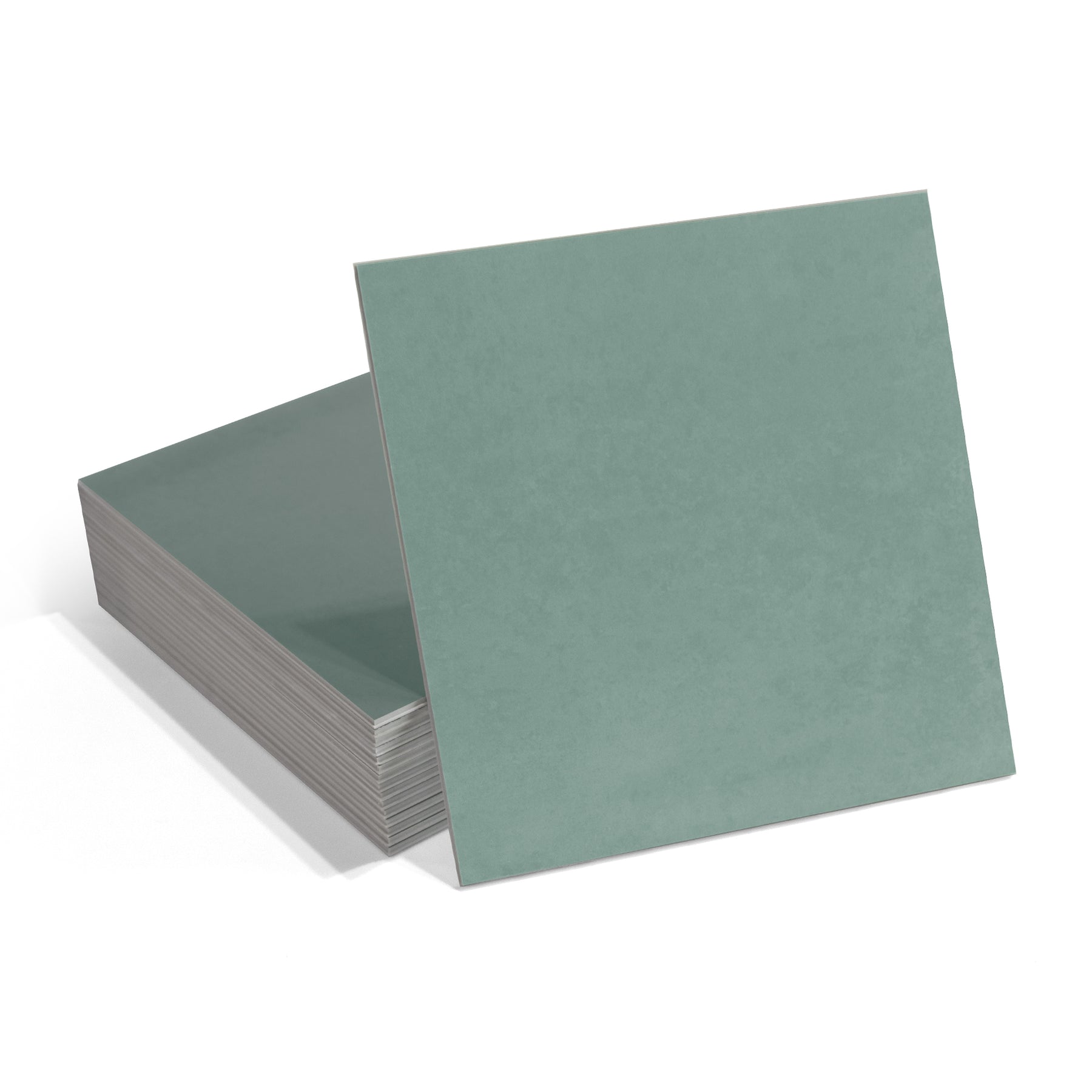 9" x 9" Green Peel and Stick Backsplash Wall and Floor Tile