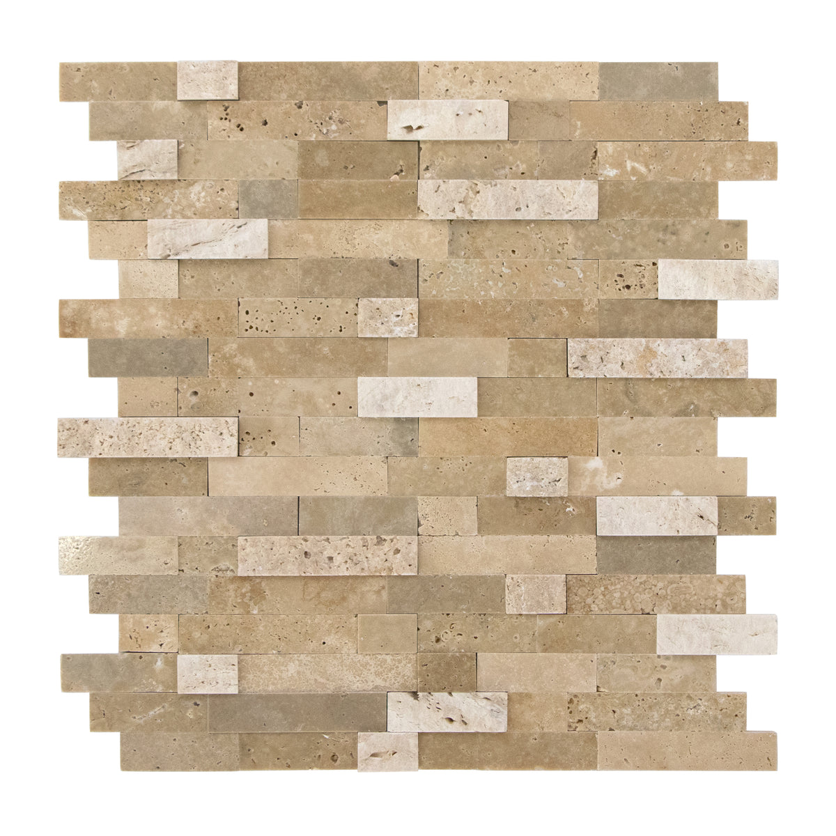 3D Beige Natural Marble Peel and Stick Tile