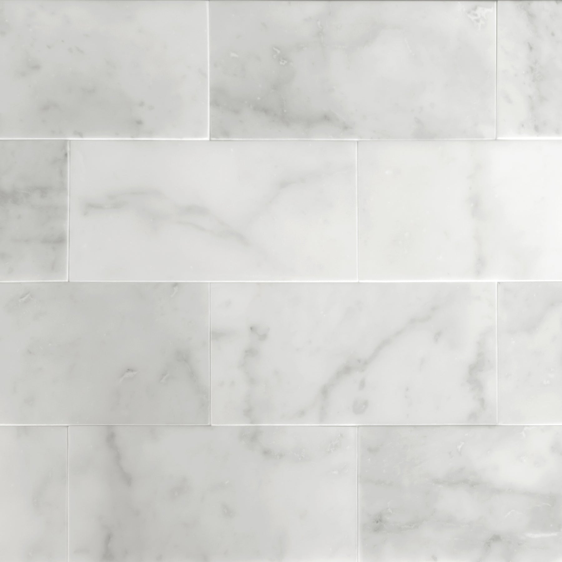 Carrara White Natural Marble Peel and Stick Tile